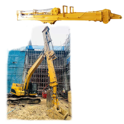 Excavateur à haute efficacité boom télescopique long portée boom excavateur pour creuser plus profondément boom télescopique excavateur clamshell