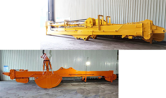 Boom télescopique de l'excavatrice Antiwear 20-50ton trois segments 25m 30m 32m CAT SY PC ZX