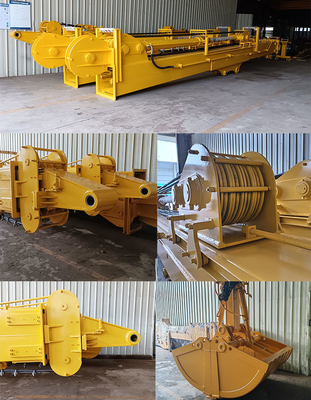 Boom télescopique de l'excavatrice Antiwear 20-50ton trois segments 25m 30m 32m CAT SY PC ZX