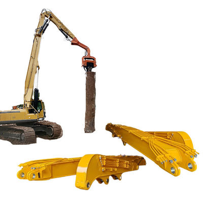 Excavateur pile conducteur attachement pour le chat Hitachi Komatsu excavateur pile bras pile boom