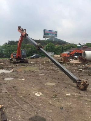 Excavateur à haute précision CAT320 bras télescopique à trois étages BS900E pour l'ingénierie des puits profonds