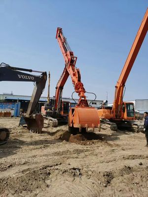 Excavateur à haute précision CAT320 bras télescopique à trois étages BS900E pour l'ingénierie des puits profonds