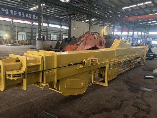 Excavateur à trois sections bras de démolition Hyundai R225 personnalisé 25T-45T projet de démolition de gratte-ciel Q355B