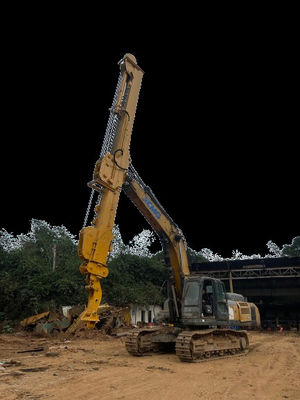 Excavateur personnalisable XE370 bras télescopique à trois étages BS900 matériau plus léger plus efficace pour transporter un seau ou une prise 37T