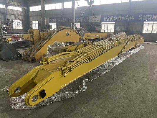 CAT349 22m Q355B Pile de l'excavatrice Armure de conduite du bras Angle d'ouverture du bras Environ 160 °