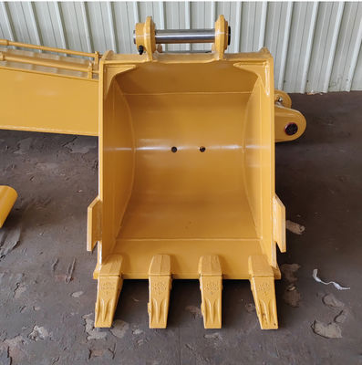 Excavateur à longue portée Boum et bras pour 323D2L 16m bonne résistance performance de soudage