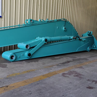 Garantit le bras de l'excavateur à longue portée avec seau et cylindre pour CAT Kobelco