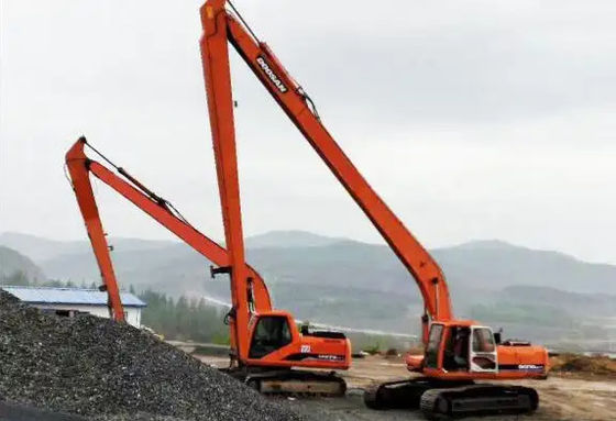 Excavateur à longue portée Boom et bras pour Hitachi 200, Hitachi 250, Hitachi 300, Hitachi 350, Hitachi 400, Hitachi 450