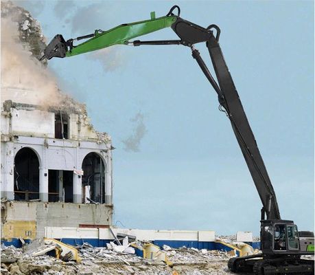 Bras de démolition Excavatrice Pièces de machines de construction en option 18M 20M 24M 26M 28M 30M Accessoires de pelle rétro Bras de démolition