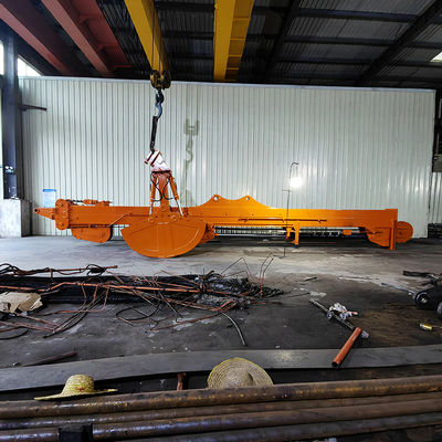 Bras télescopique à trois sections de 20 mètres de haute qualité avec benne preneuse à vendre