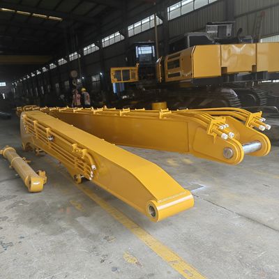 Machine de battage de pieux montée sur excavatrice avec composants principaux de la flèche de battage de pieux, roulement