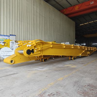 Machine de battage de pieux montée sur excavatrice avec composants principaux de la flèche de battage de pieux, roulement