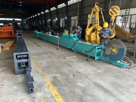 Two Section Telescopic Arm for SK350 Excavator Adjustable Excavator Telescopic Arm China Excavator Telescopic Boom Company