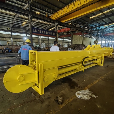 Three Stage Telescopic Arm Excavator Long Reach Boom and Arm Extension Long Reach Boom Arm for SH370 Excavator