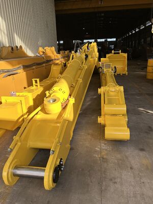 Bras de flèche à longue portée de 16M pour excavatrice, bras de flèche d'extension pour excavatrice SH490