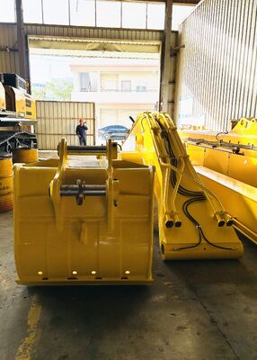 Bras de flèche à longue portée de 16M pour excavatrice, bras de flèche d'extension pour excavatrice SH490