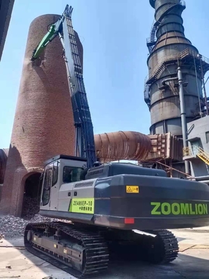 Mètres vigoureux de Demolition Boom Attachments d'excavatrice de Zoomlion 375 24 pratiques