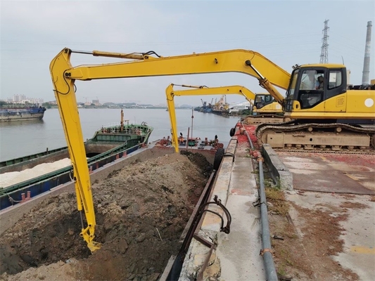 L'excavatrice Long Arm 18 mètre l'excavatrice pratique Dipper Arm Extension pour KOMATSU HITACHI HYUNDAI SANY