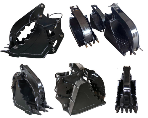 Excavatrice Hydraulic Thumb, excavatrice mécanique Thumb Bucket de Q355B