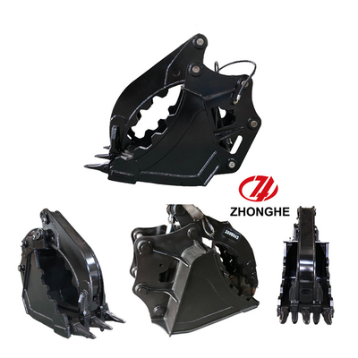 Excavatrice mécanique Hydraulic Thumb, seau de Graptor pour PC200 CAT320 ZX200