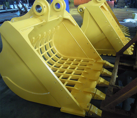 Excavatrice Skeleton Bucket, 0.6-1.2 attachement durable de Q355B NM400 de pelle rétro de CBM