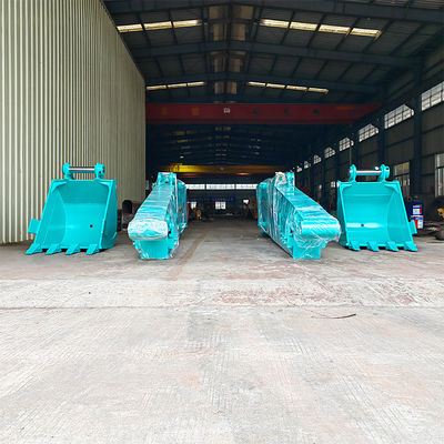 Q355B glissant le bras de boom d'excavatrice, long boom d'excavatrice pour 320 PC130