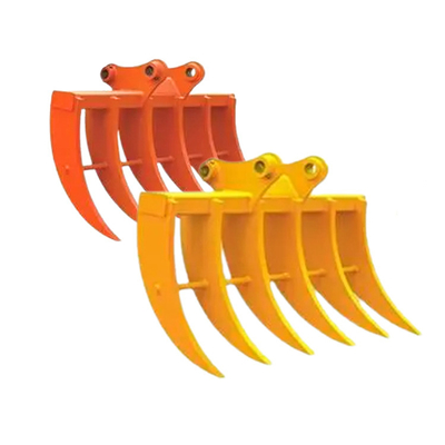 Excavatrice de inclinaison résistante Rake Bucket, excavatrice durable Sieve Rake Bucket