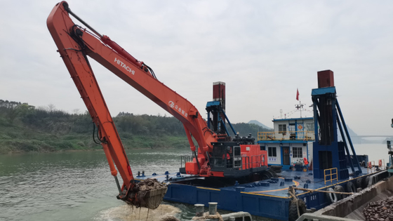 Excavatrice Long Reach Boom, excavatrice Long Reach Attachment pour Hitachi Doosan