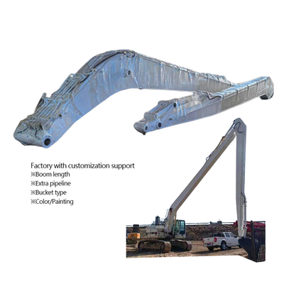 Long bras de boom d'excavatrice de la certification 20m de la CE Q355B Q690D avec le seau