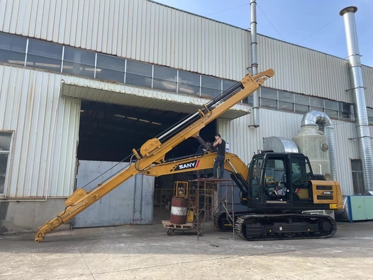Boom télescopique à longue portée sur une pelle pour Hitachi Komatsu Kato