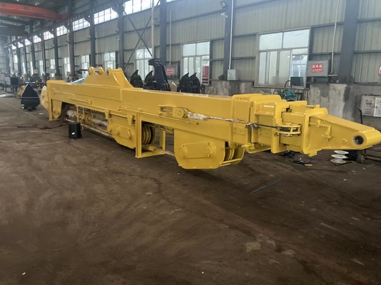 700 Excavateur en acier Boom télescopique 0.6cbm Capacité du seau en orange Jaune Bleu Longueur personnalisée