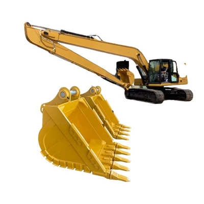 2m3 Sk500 Excavateur Grand Seau jaune ou client requis, seau GP pour le boom à longue portée