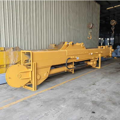 Bras télescopique trois sections pour excavatrice