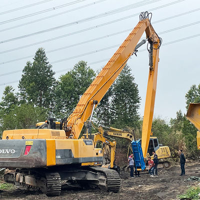 Bras de démolition Excavatrice Pièces de machines de construction en option 18M 20M 24M 26M 28M 30M Accessoires de pelle rétro Bras de démolition
