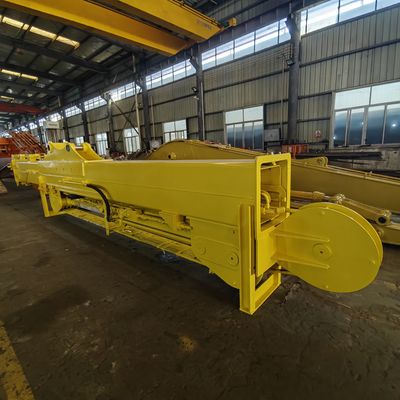 Extension de flèche et de bras télescopique à trois étages pour excavatrice, longue portée, bras long pour excavatrice SH370