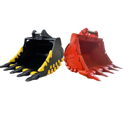 Excavateur de creuser Bucket Rock Bucket attachement pour les excavateurs Durable Rock Bucket pour les chantiers de construction